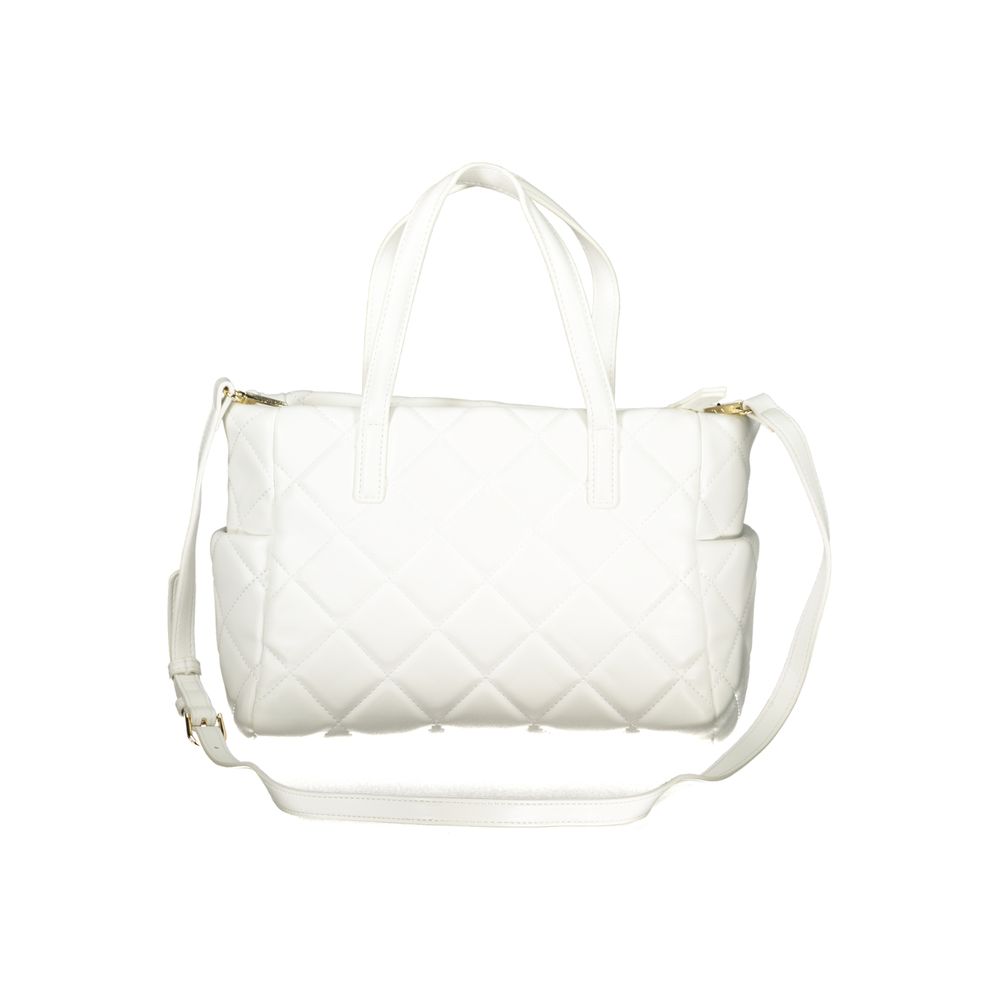 Mario Valentino White Polyethylene Handbag - Beyzy Store - Mario Valentino