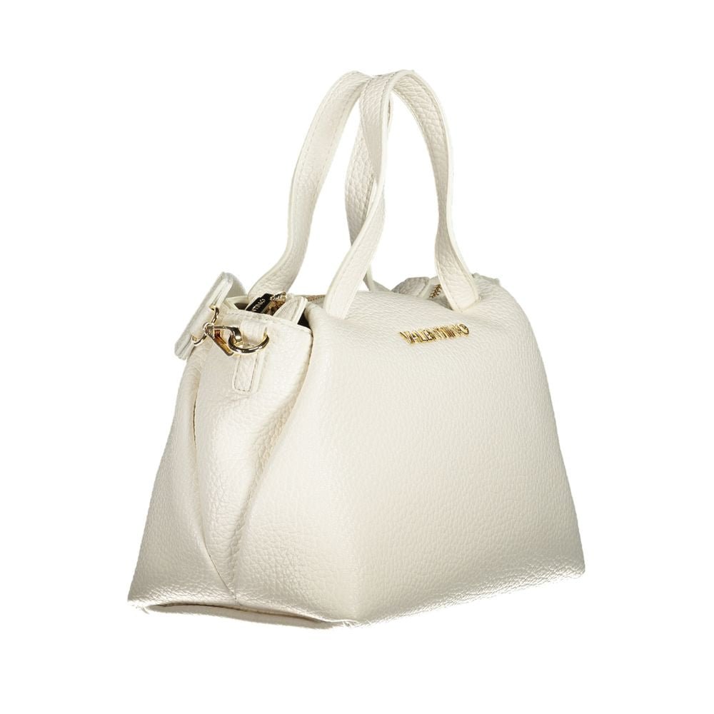 Mario Valentino White Polyethylene Handbag - Beyzy Store - Mario Valentino