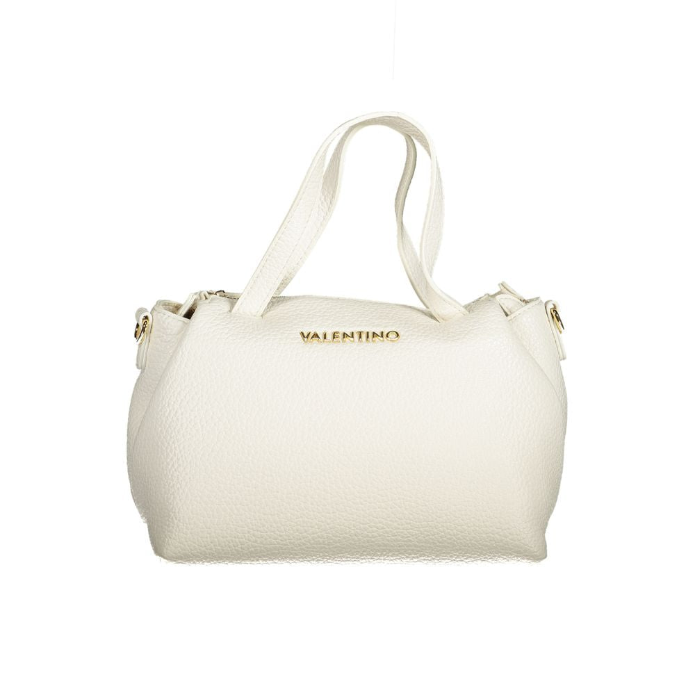 Mario Valentino White Polyethylene Handbag - Beyzy Store - Mario Valentino