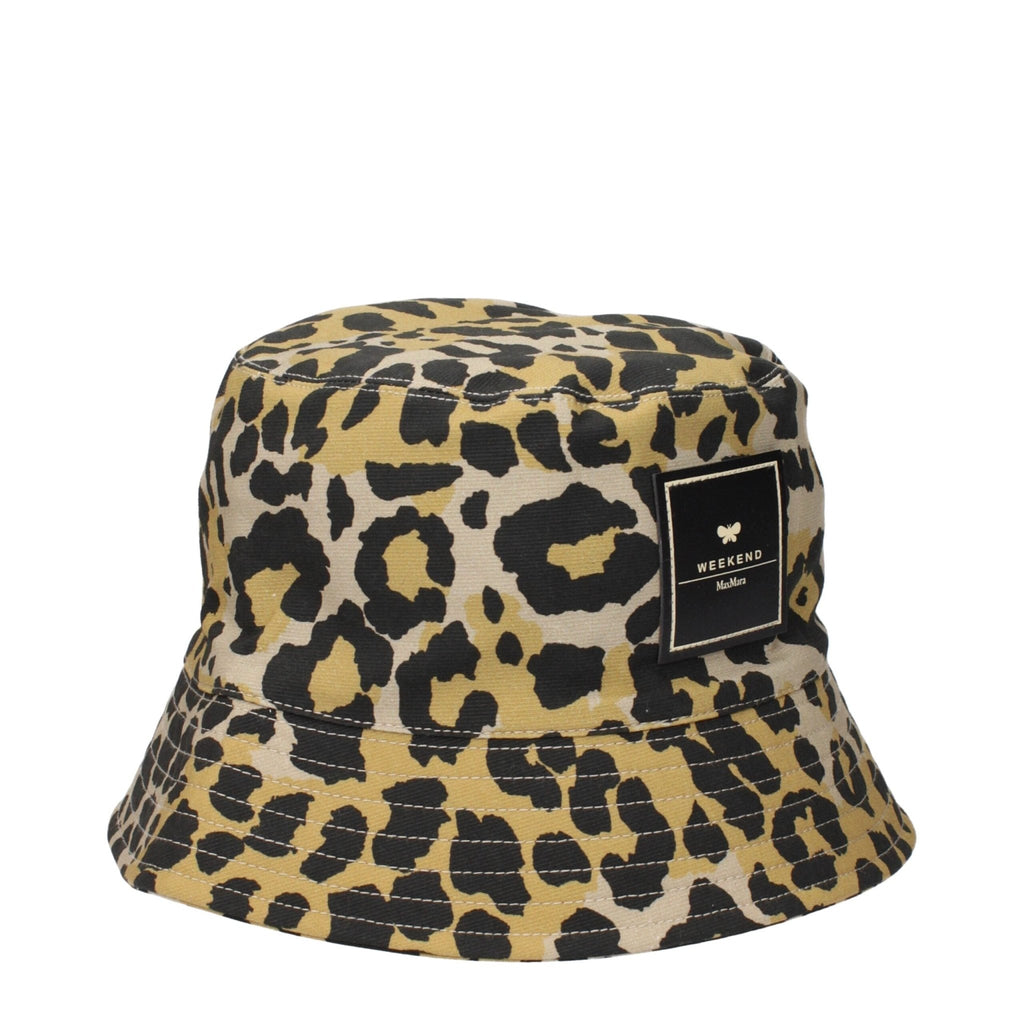 Max Mara Beige Cotton Bucket Hats - Beyzy Store - Max Mara