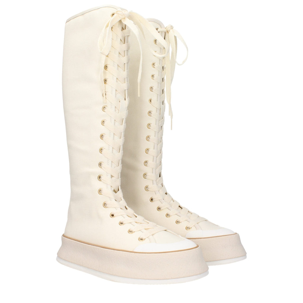 Max Mara Beige Fabric Boot - Beyzy Store - Max Mara