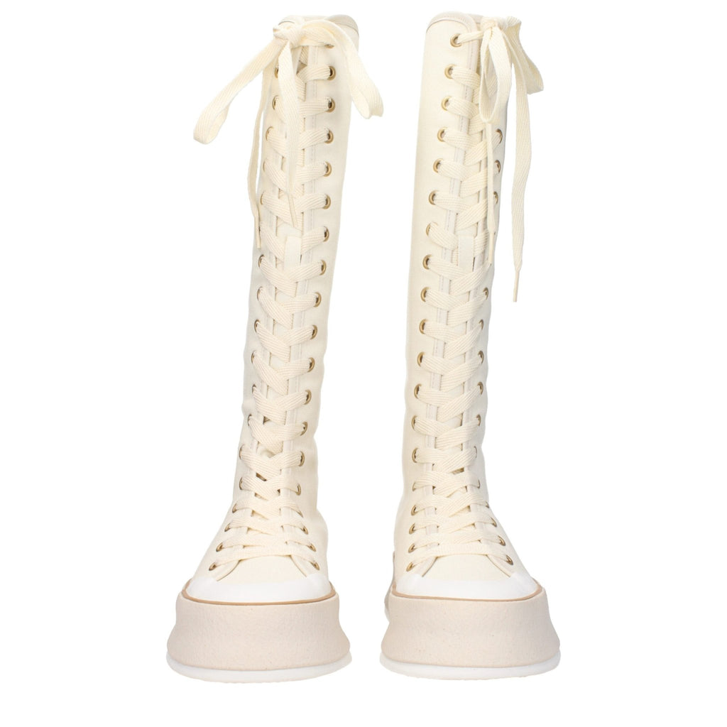 Max Mara Beige Fabric Boot - Beyzy Store - Max Mara