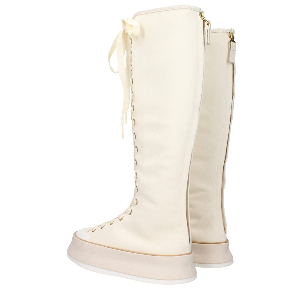 Max Mara Beige Fabric Boot - Beyzy Store - Max Mara