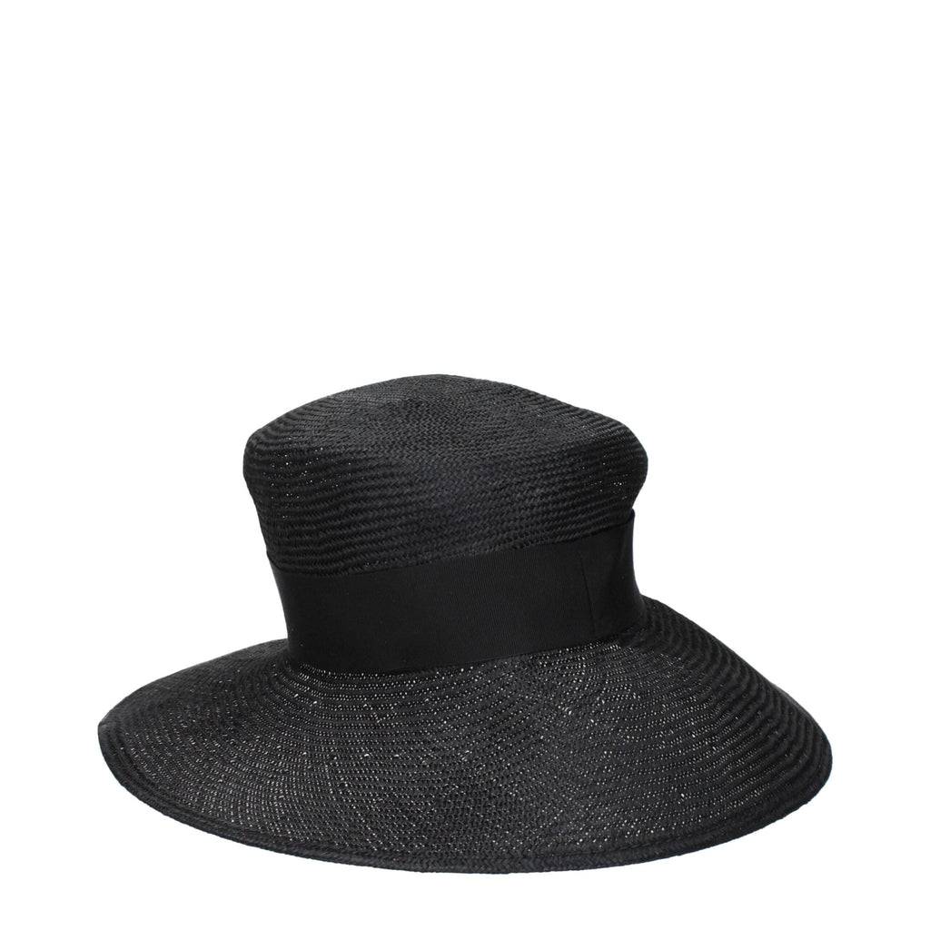 Max Mara Black Fibres Sunhats - Beyzy Store - Max Mara