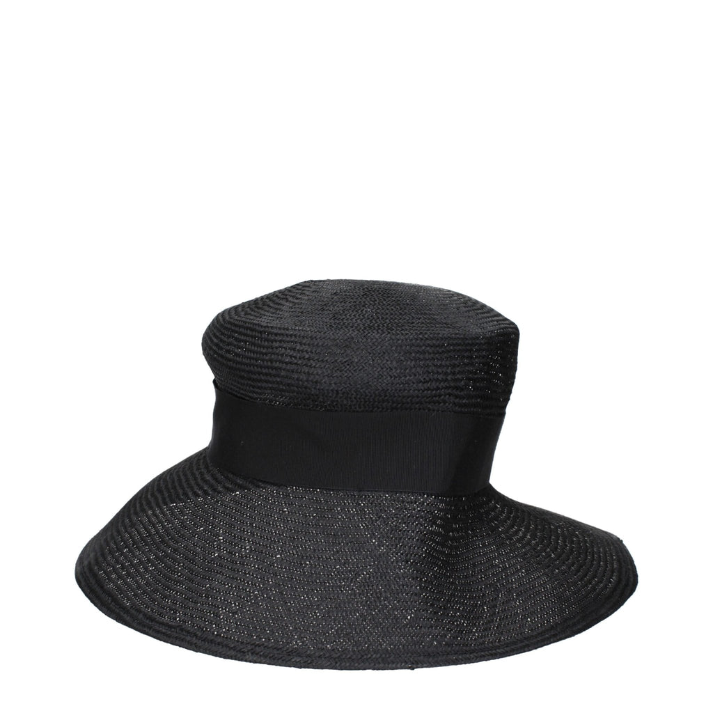 Max Mara Black Fibres Sunhats - Beyzy Store - Max Mara