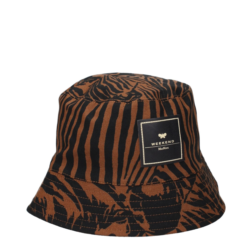 Max Mara Brown Cotton Bucket Hats - Beyzy Store - Max Mara