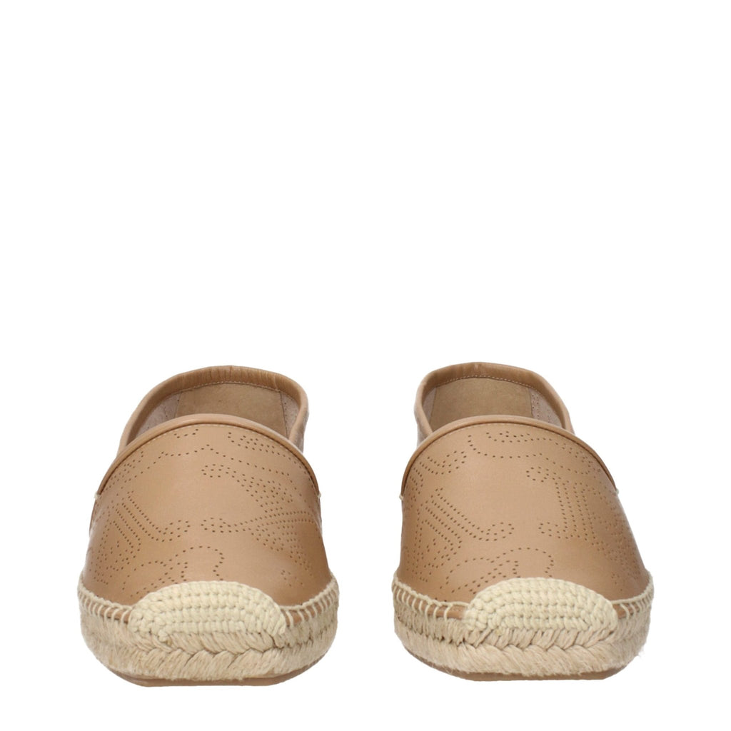 Max Mara Brown Leather Espadrilles - Beyzy Store - Max Mara