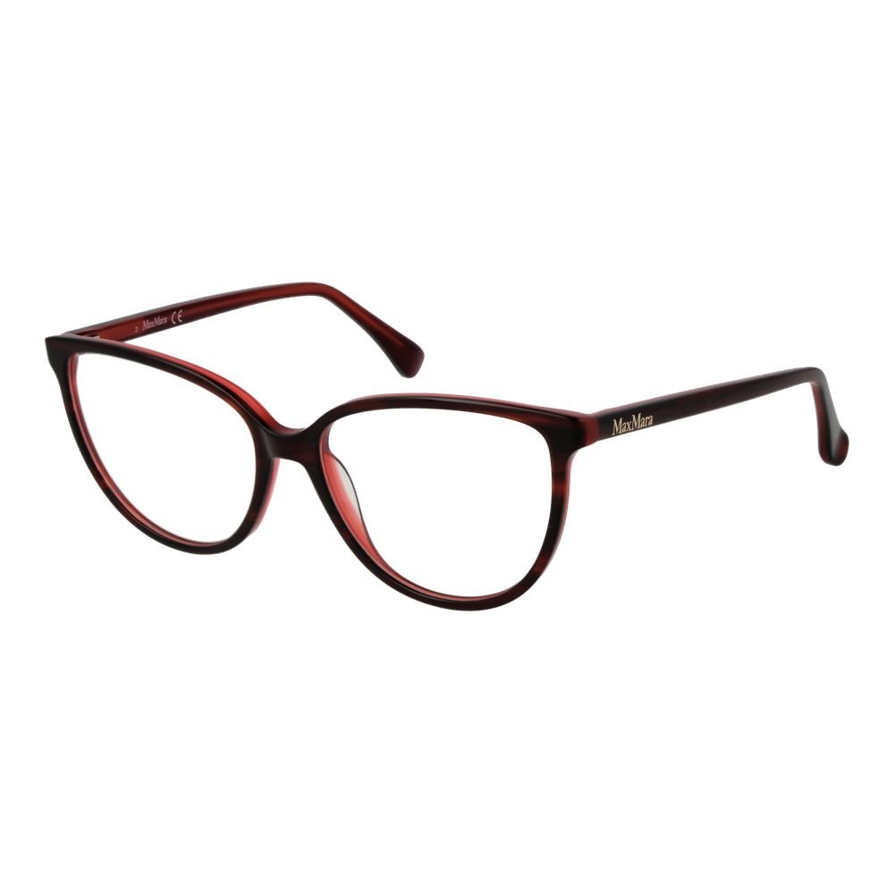 Max Mara Burgundy Women Glasses Frame - Beyzy Store - Max Mara