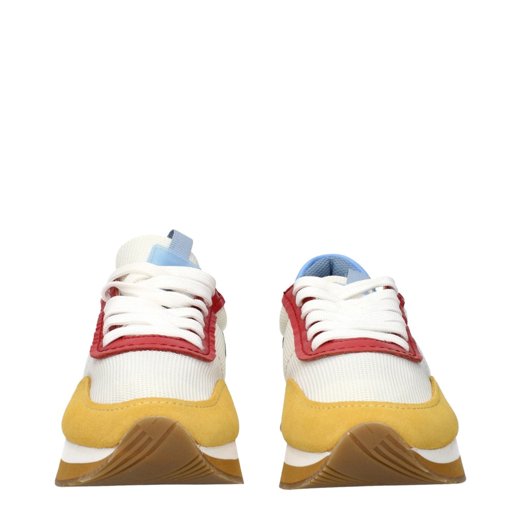 Max Mara White Fabric Low Tops - Beyzy Store - Max Mara