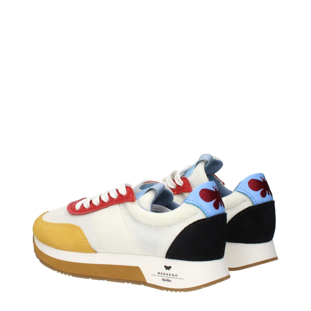 Max Mara White Fabric Low Tops - Beyzy Store - Max Mara