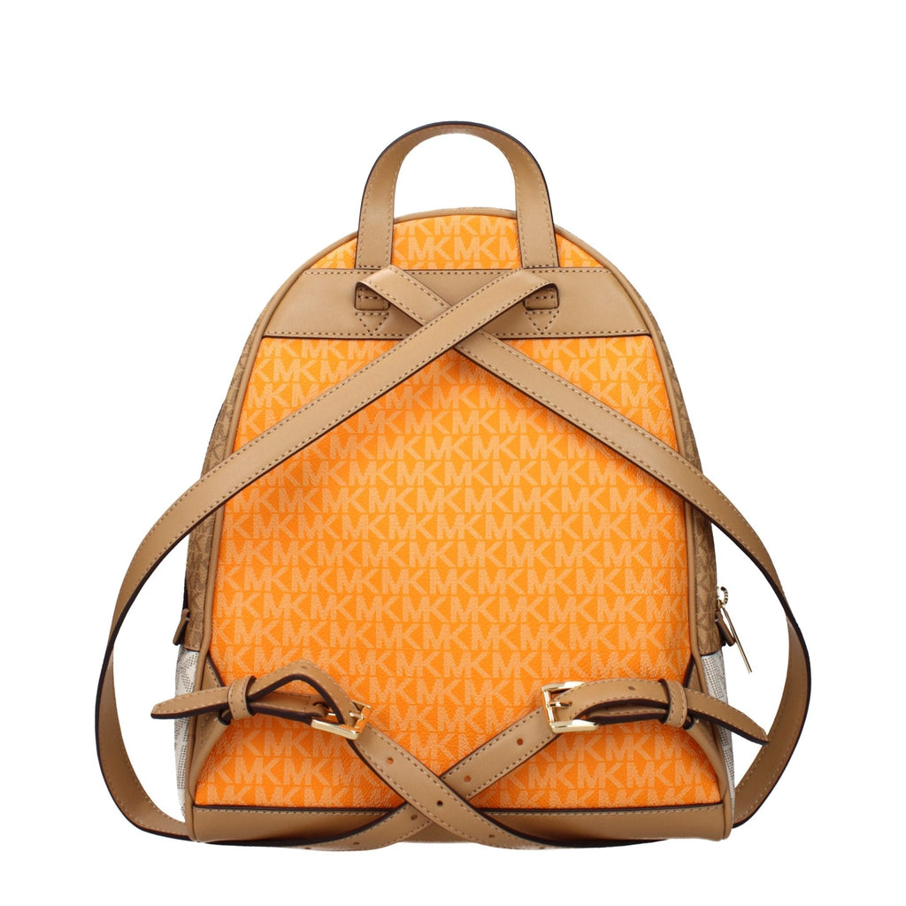Michael Kors Beige Fabric Backpacks - Beyzy Store - Michael Kors
