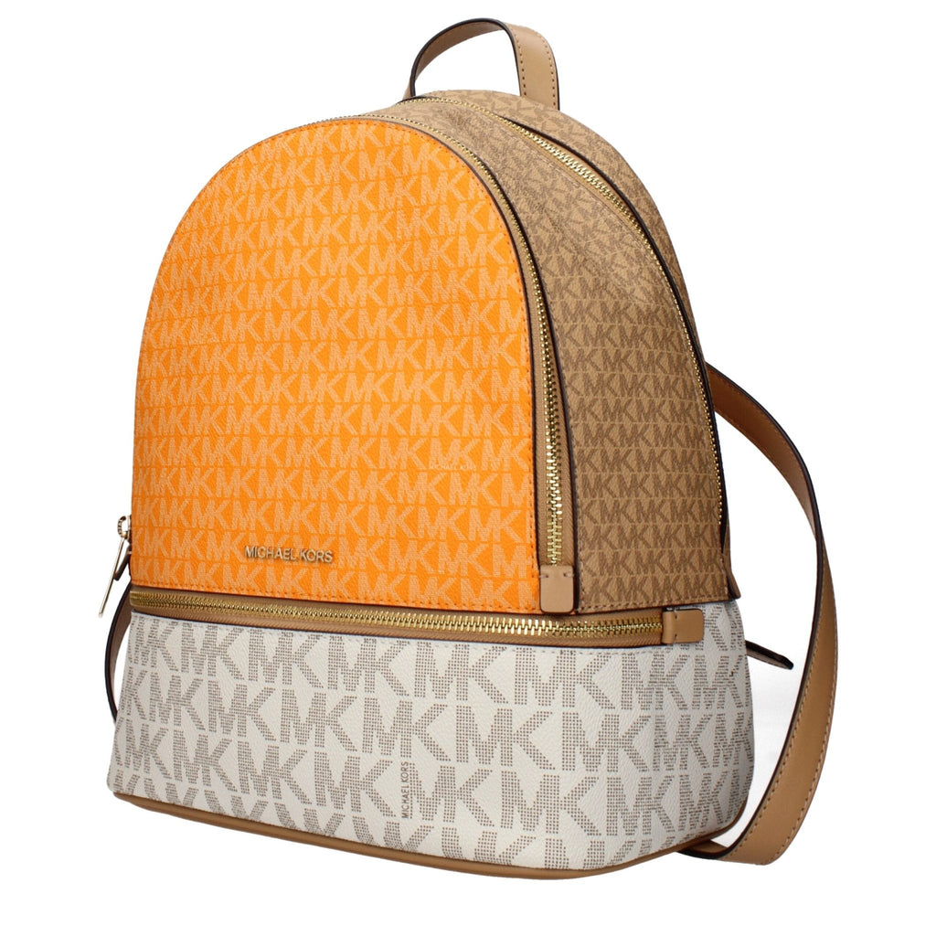 Michael Kors Beige Fabric Backpacks - Beyzy Store - Michael Kors