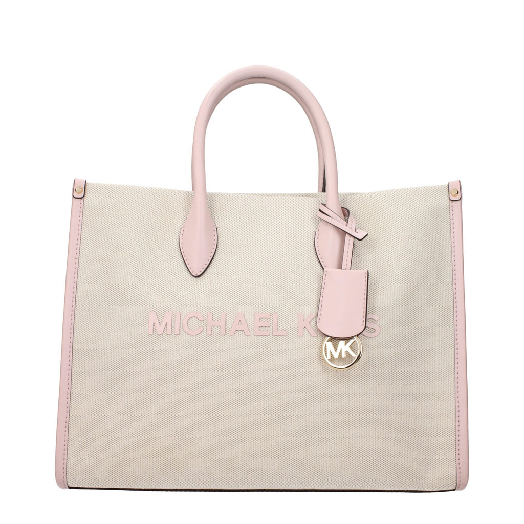 Michael Kors Beige Fabric Handbags - Beyzy Store - Michael Kors