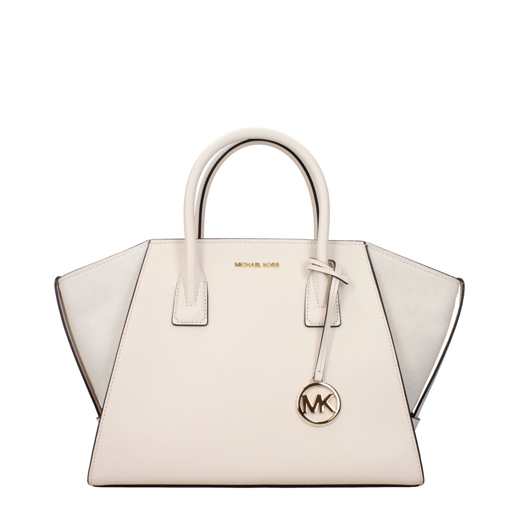 Michael Kors Beige Leather Handbags - Beyzy Store - Michael Kors