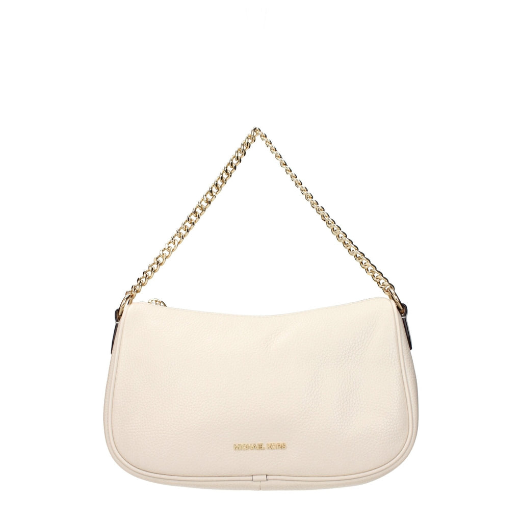 Michael Kors Beige Leather Handbags - Beyzy Store - Michael Kors