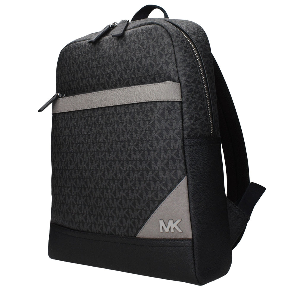 Michael Kors Black Fabric Backpacks - Beyzy Store - Michael Kors