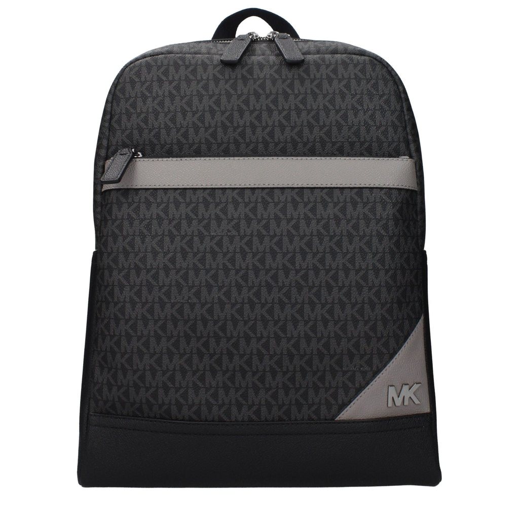 Michael Kors Black Fabric Backpacks - Beyzy Store - Michael Kors