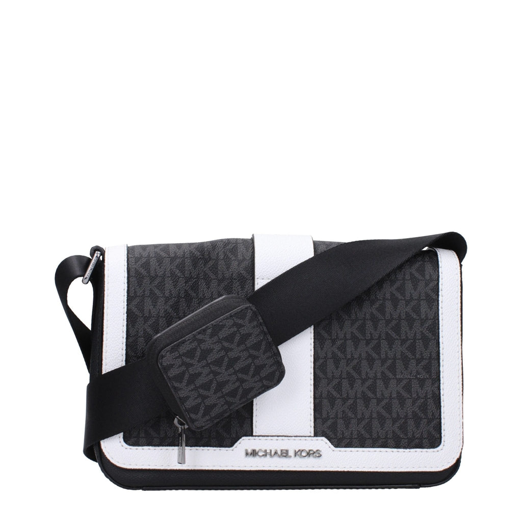 Michael Kors Black Fabric Crossbody Bags - Beyzy Store - Michael Kors