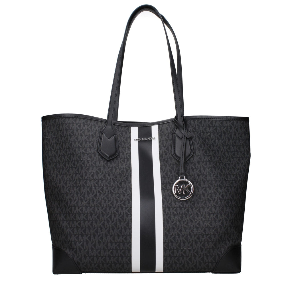 Michael Kors Black Fabric Shoulder Bags - Beyzy Store - Michael Kors