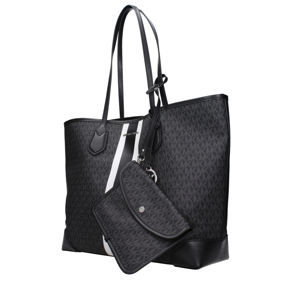 Michael Kors Black Fabric Shoulder Bags - Beyzy Store - Michael Kors