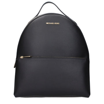 Michael Kors Black Leather Backpack - Beyzy Store - Michael Kors
