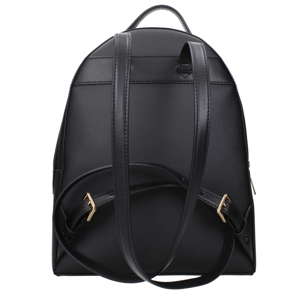 Michael Kors Black Leather Backpack - Beyzy Store - Michael Kors
