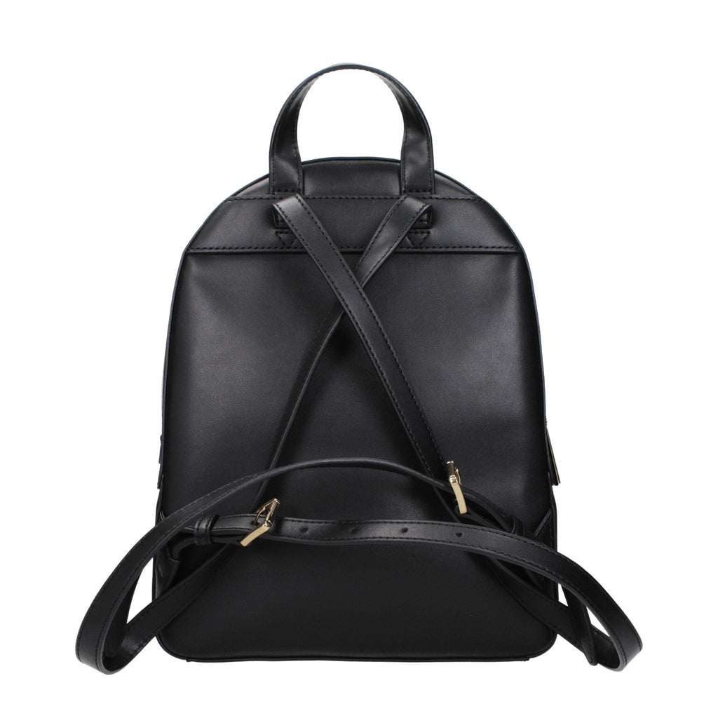 Michael Kors Black Leather Backpack - Beyzy Store - Michael Kors