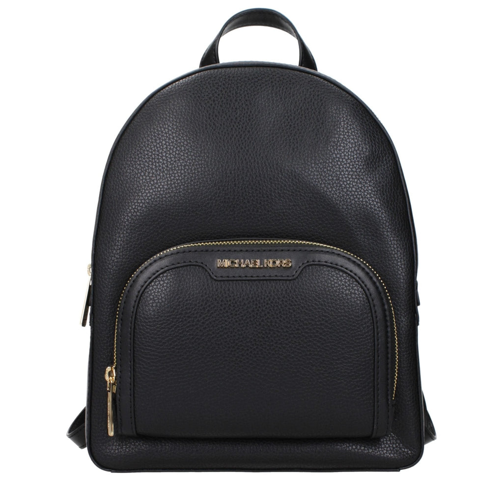 Michael Kors Black Leather Backpack - Beyzy Store - Michael Kors