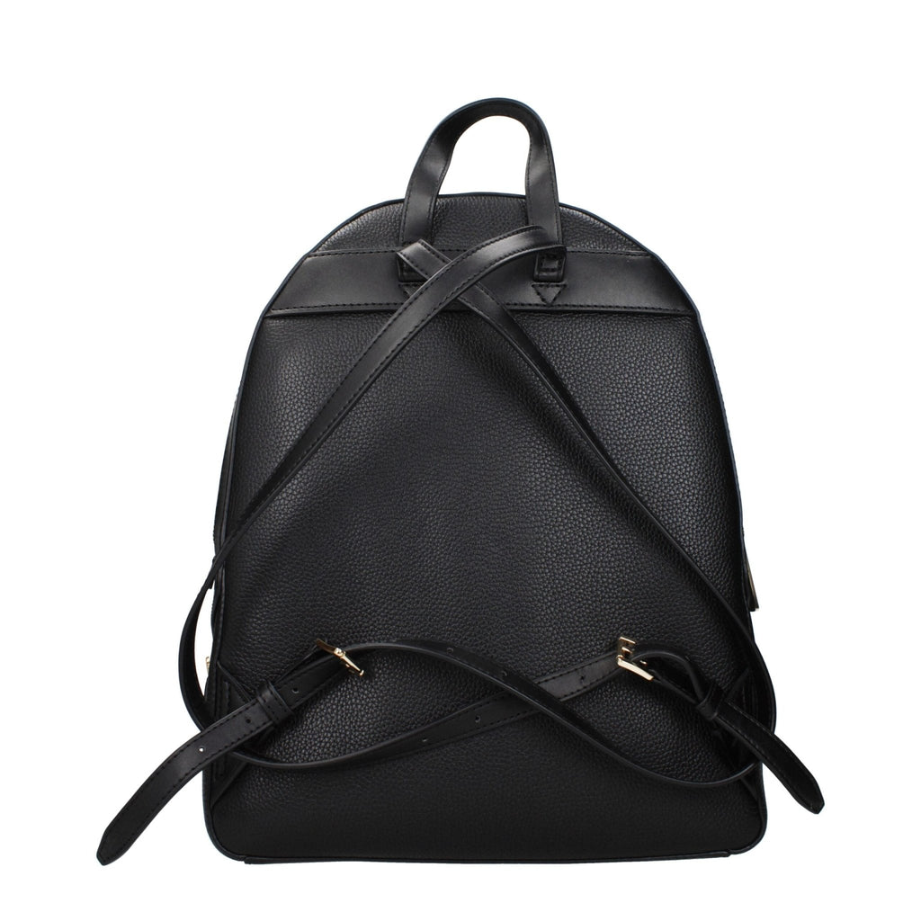 Michael Kors Black Leather Backpacks - Beyzy Store - Michael Kors