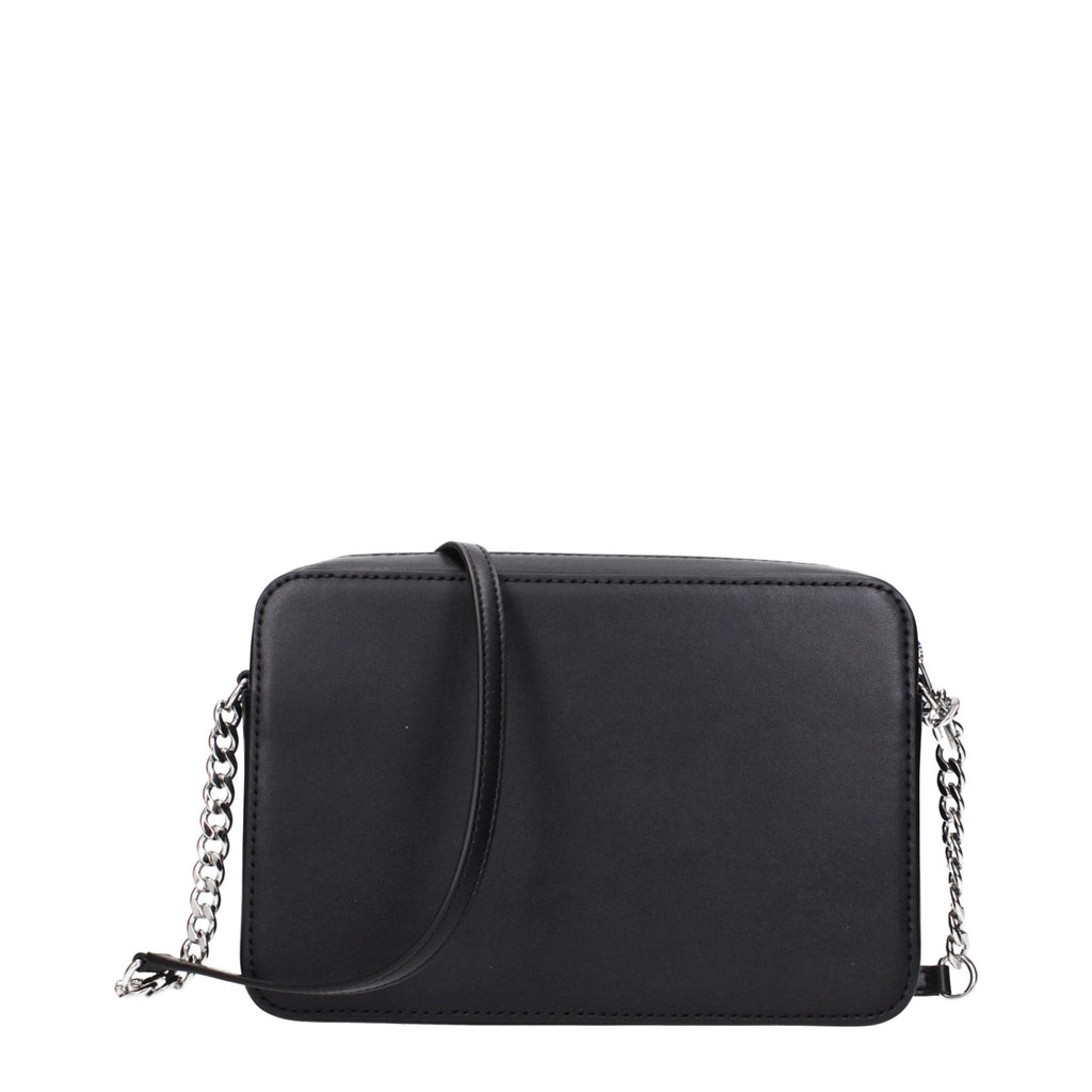 Michael Kors Black Leather Crossbody Bags - Beyzy Store - Michael Kors