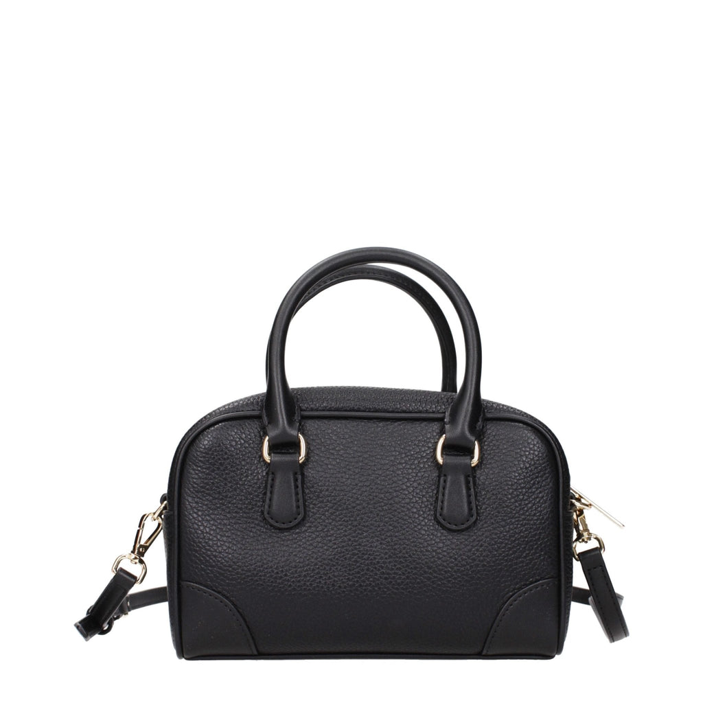 Michael Kors Black Leather Handbags - Beyzy Store - Michael Kors