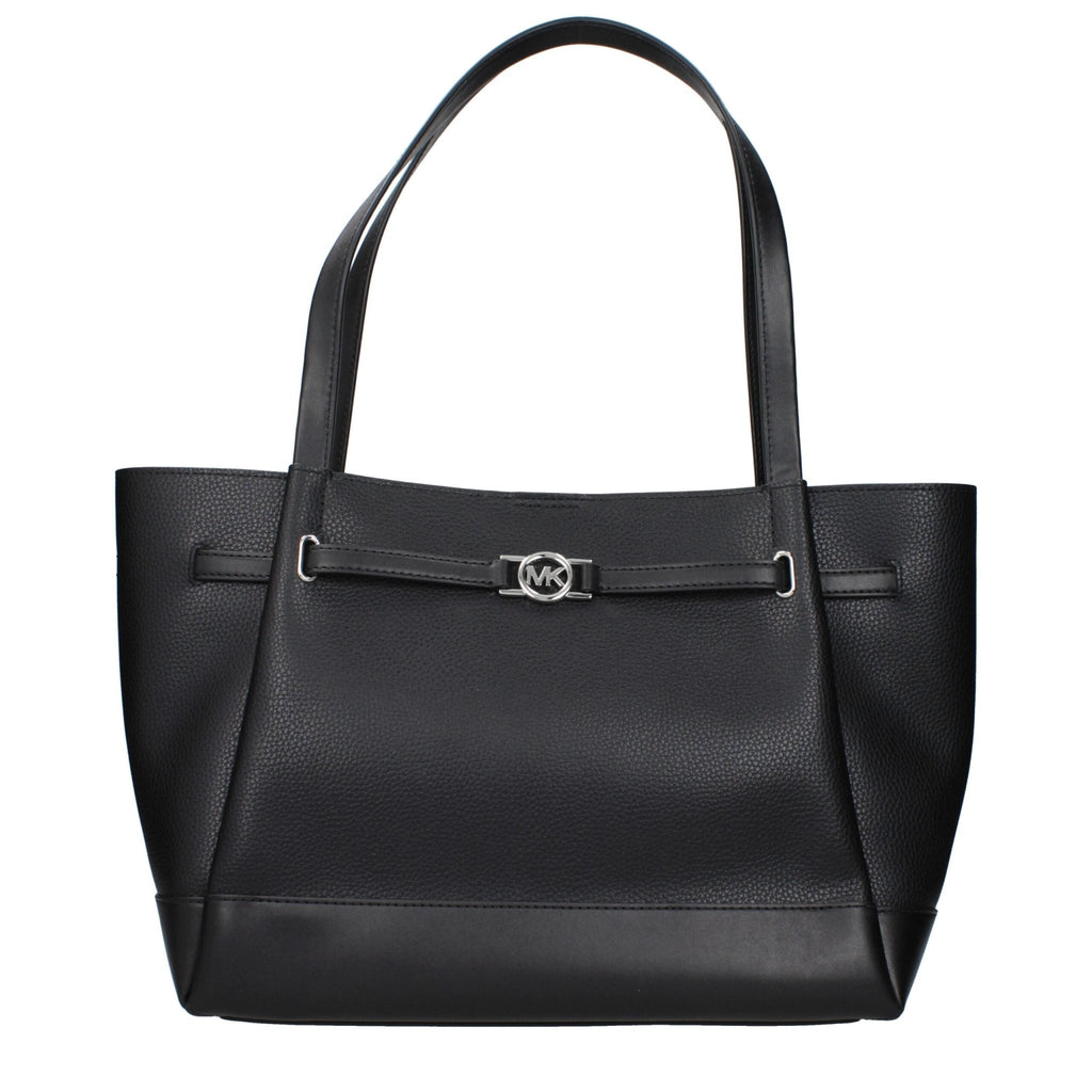 Michael Kors Black Leather Shoulder Bags - Beyzy Store - Michael Kors