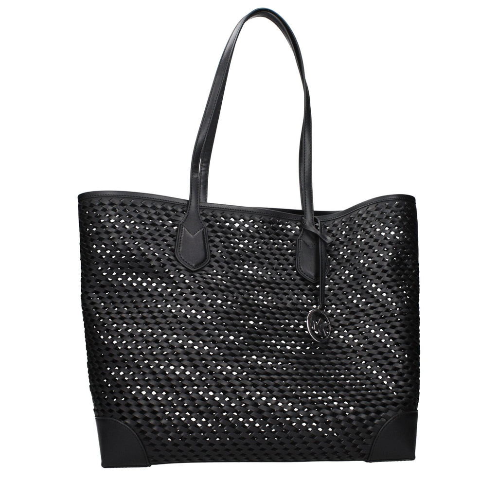 Michael Kors Black Leather Shoulder Bags - Beyzy Store - Michael Kors