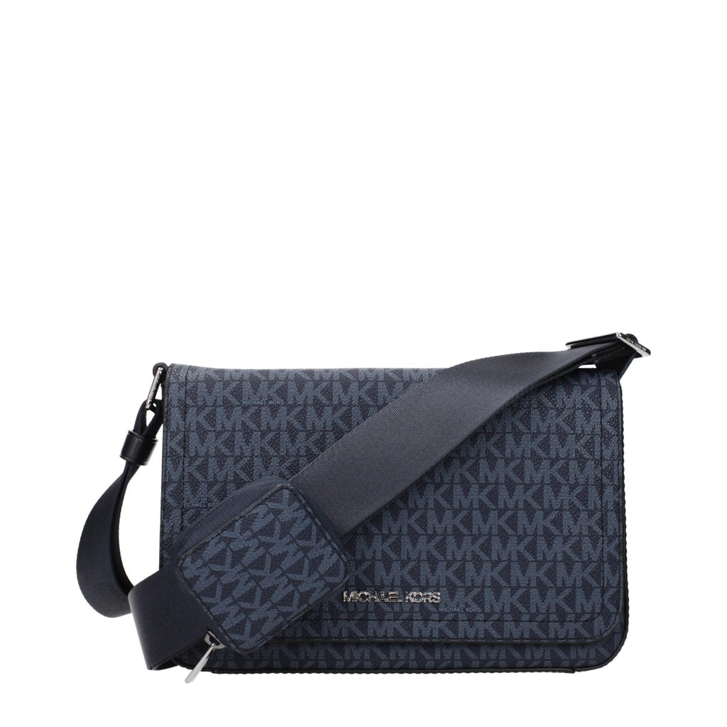 Michael Kors Blue Fabric Crossbody Bags - Beyzy Store - Michael Kors