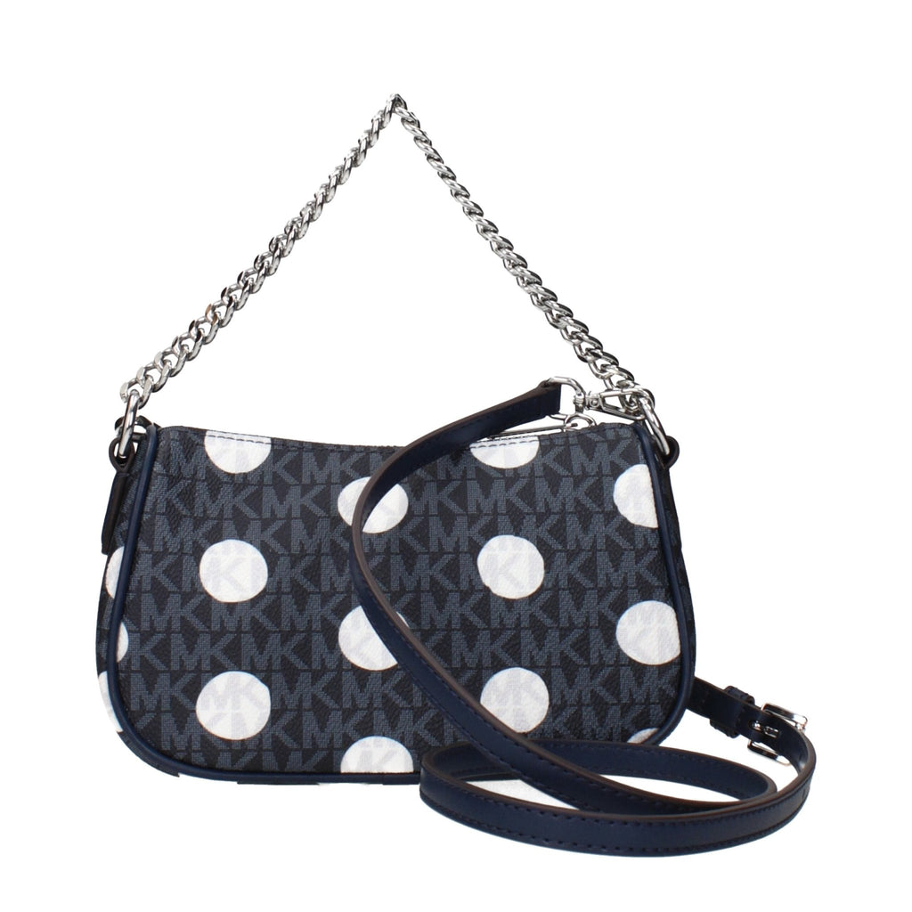 Michael Kors Blue Fabric Handbags - Beyzy Store - Michael Kors