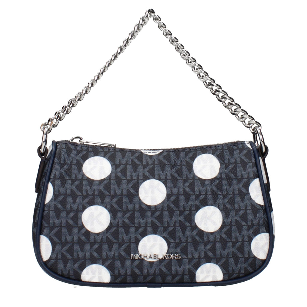 Michael Kors Blue Fabric Handbags - Beyzy Store - Michael Kors