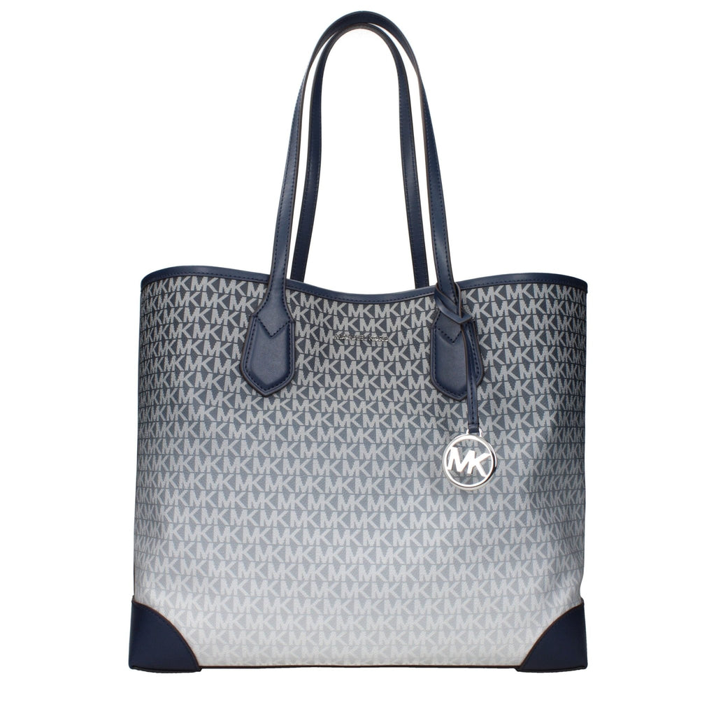 Michael Kors Blue Fabric Shoulder Bags - Beyzy Store - Michael Kors