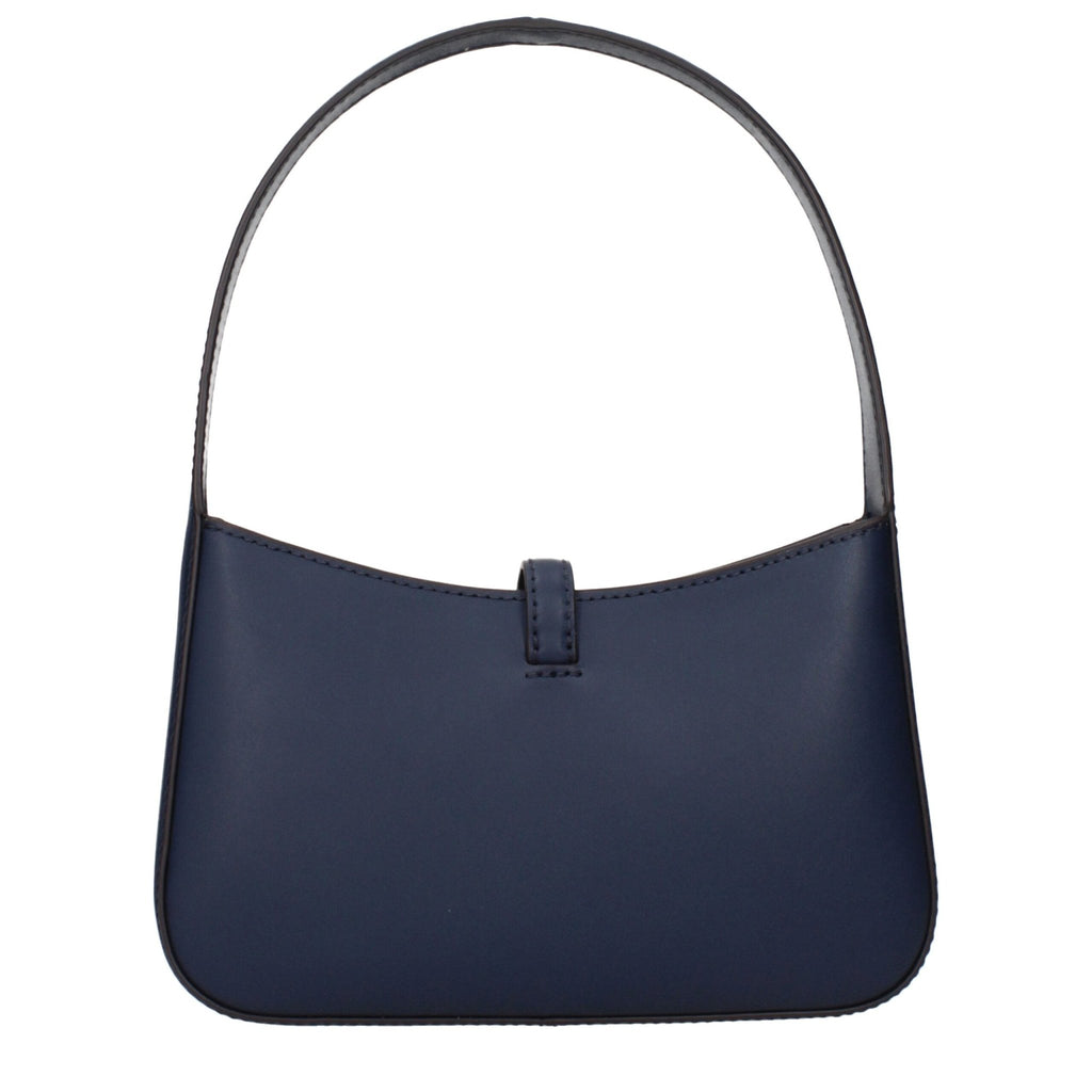 Michael Kors Blue Leather Handbags - Beyzy Store - Michael Kors