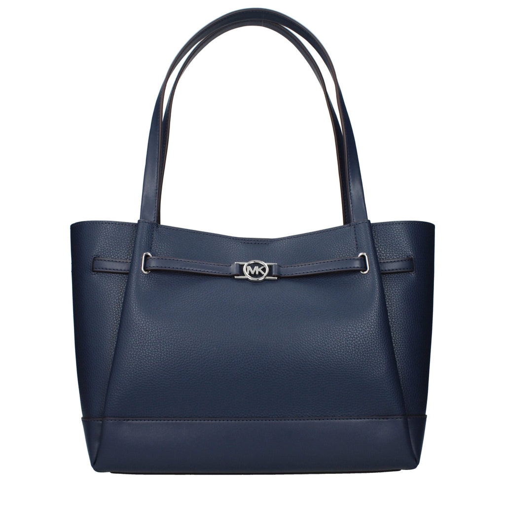 Michael Kors Blue Leather Shoulder Bags - Beyzy Store - Michael Kors
