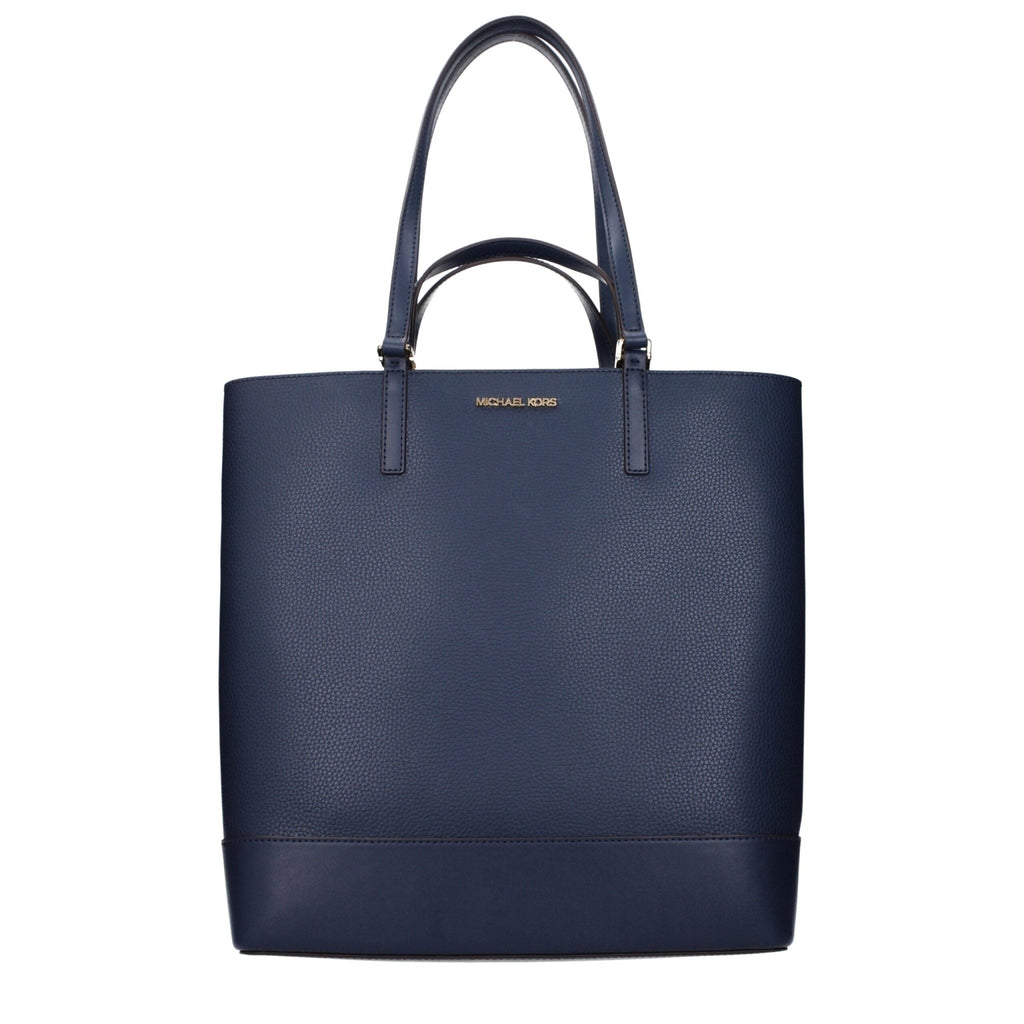Michael Kors Blue Leather Shoulder Bags - Beyzy Store - Michael Kors