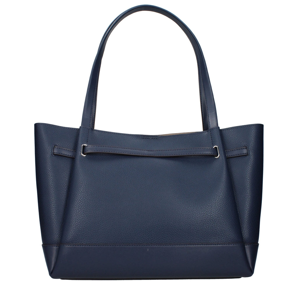 Michael Kors Blue Leather Shoulder Bags - Beyzy Store - Michael Kors
