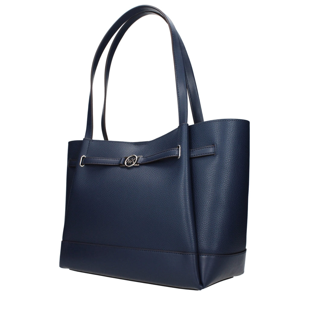 Michael Kors Blue Leather Shoulder Bags - Beyzy Store - Michael Kors
