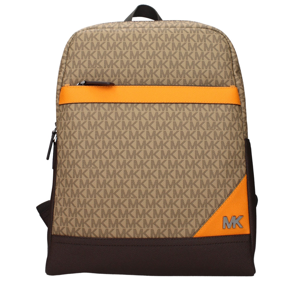Michael Kors Brown Fabric Backpacks - Beyzy Store - Michael Kors