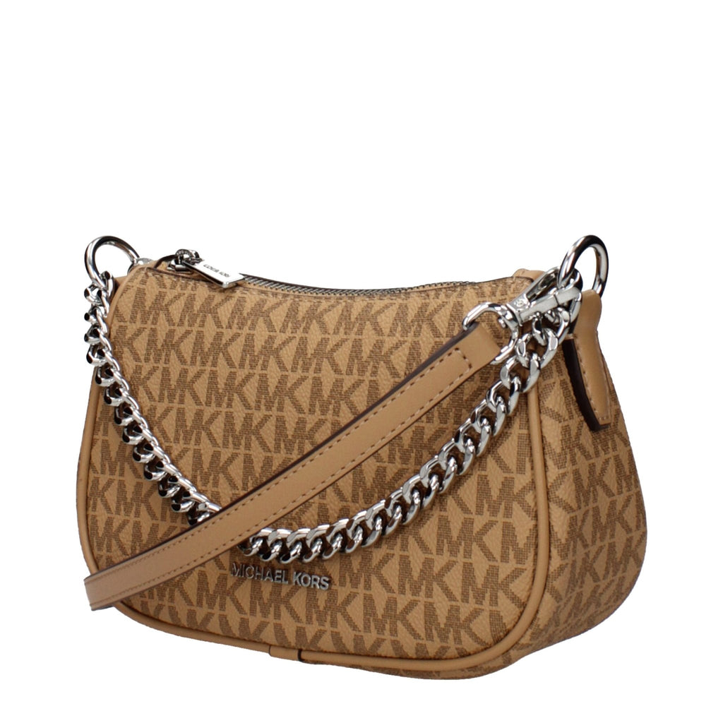 Michael Kors Brown Fabric Handbags - Beyzy Store - Michael Kors