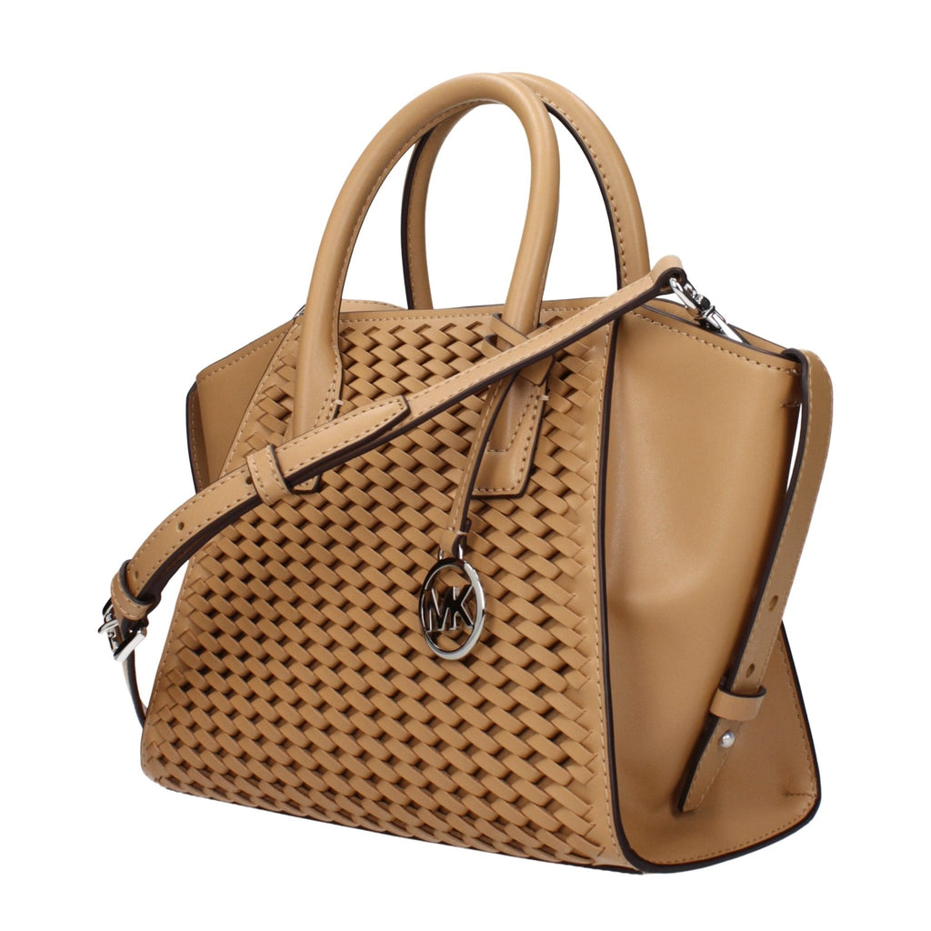 Michael Kors Brown Leather Handbags - Beyzy Store - Michael Kors