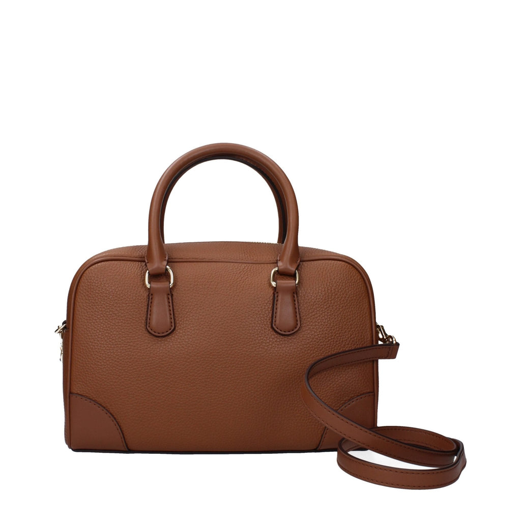Michael Kors Brown Leather Handbags - Beyzy Store - Michael Kors