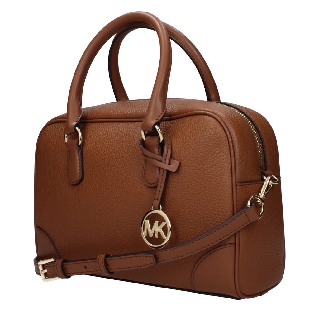 Michael Kors Brown Leather Handbags - Beyzy Store - Michael Kors