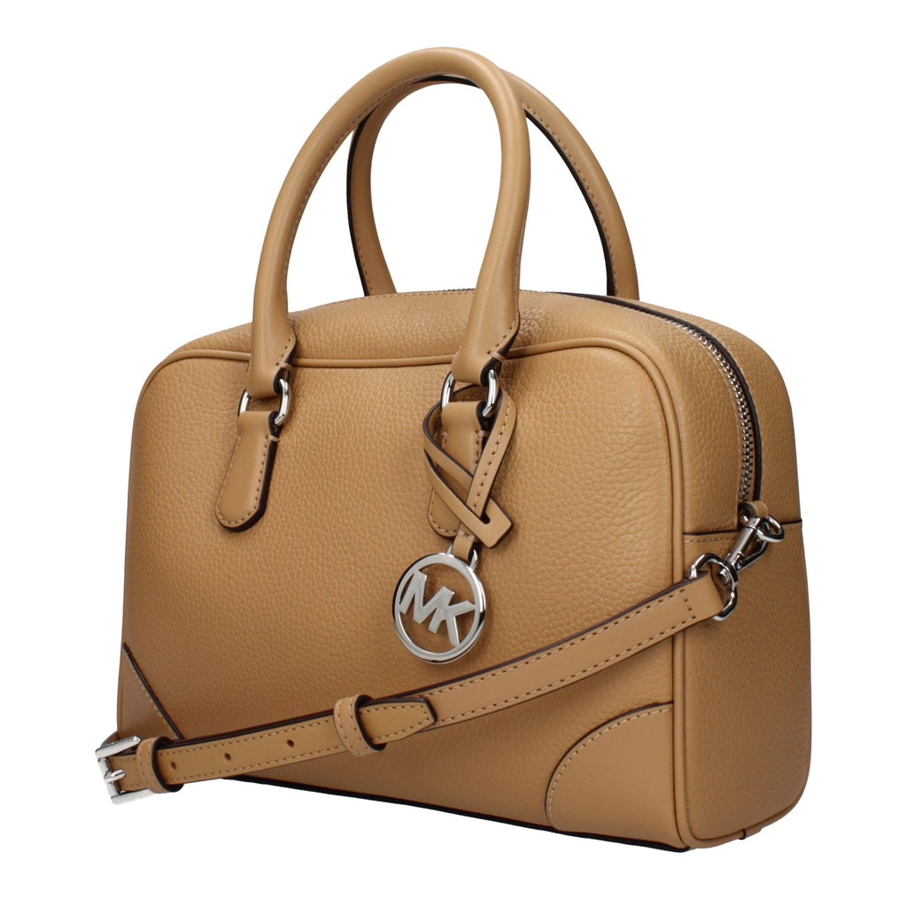 Michael Kors Brown Leather Handbags - Beyzy Store - Michael Kors