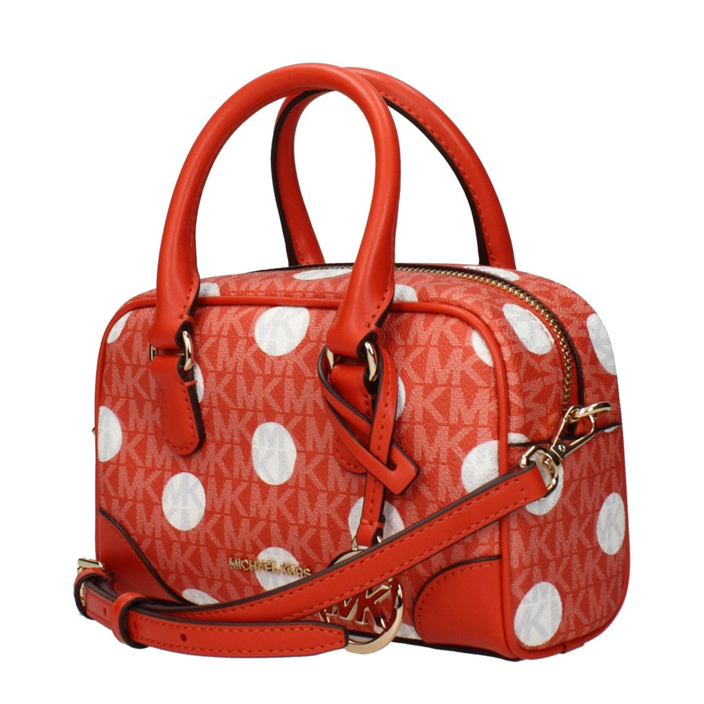 Michael Kors Orange Fabric Handbags - Beyzy Store - Michael Kors