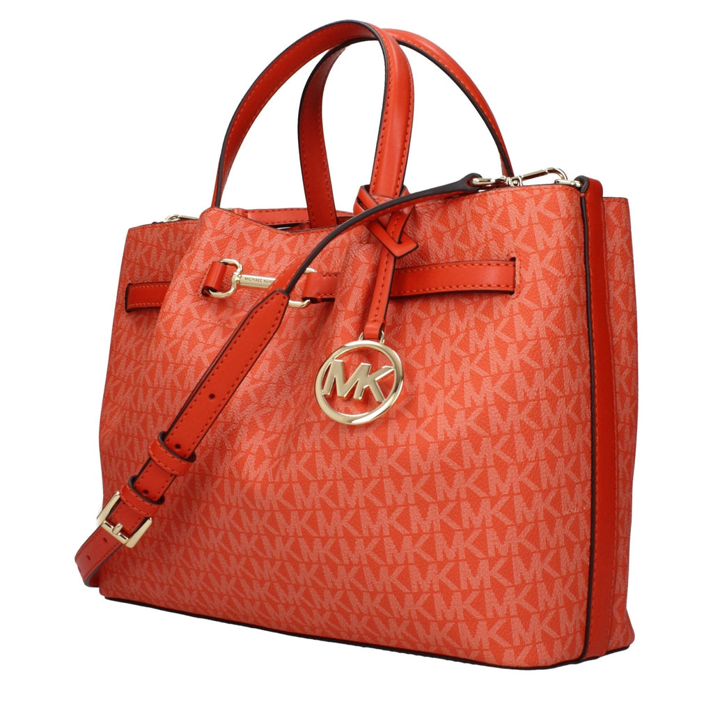 Michael Kors Orange Fabric Handbags - Beyzy Store - Michael Kors